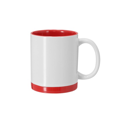 red Taza Sublimación Rayar