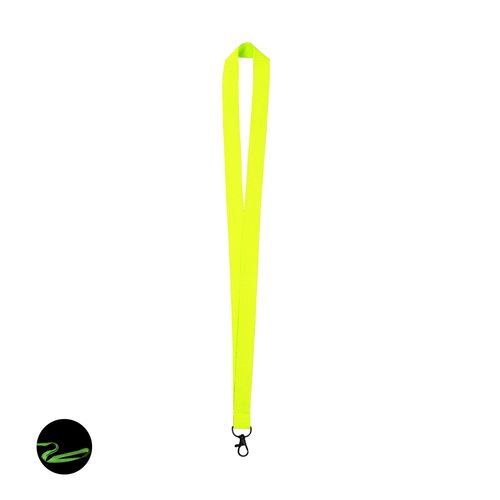 rosa fluo Lanyard Fluorescente Cofmil