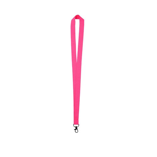 rosa fluo Lanyard Fluorescente Cofmil