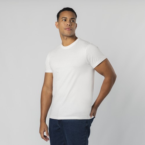 white Camiseta Adulto Blanca Perkins