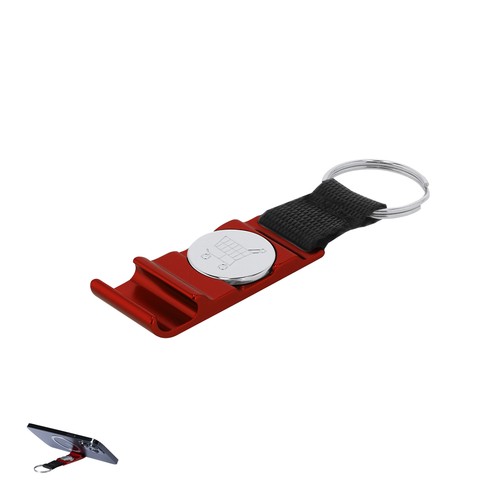 red Llavero Moneda Soporte Nevin