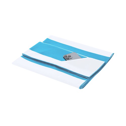 azul claro Toalla Absorbente Jeffrey