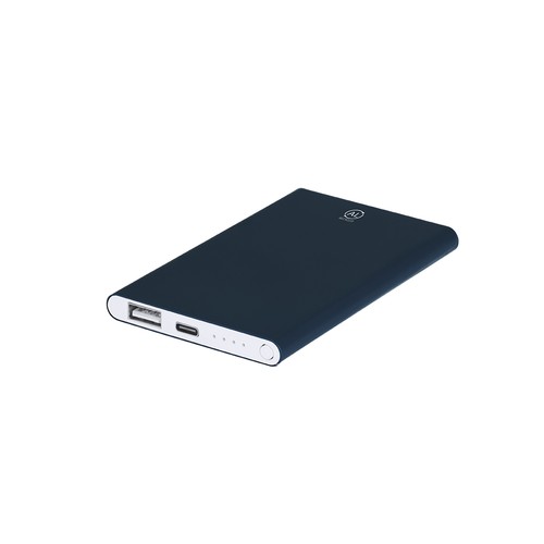 white Power Bank Backen