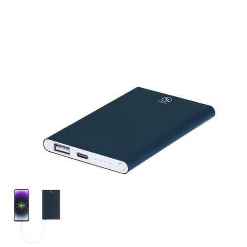 white Power Bank Backen