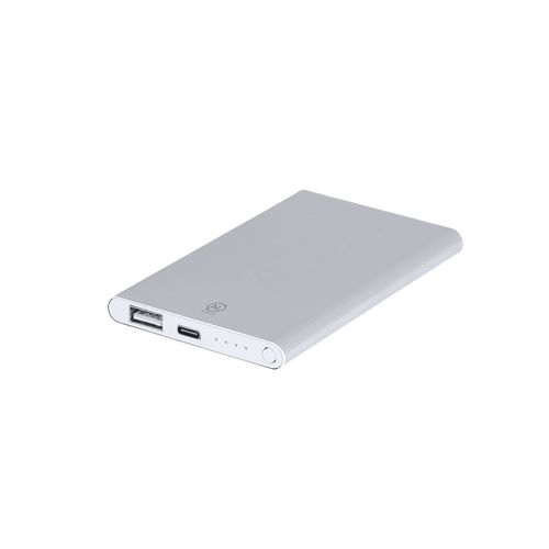 plateado Power Bank Backen