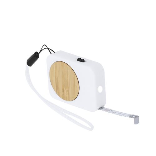 white Flexómetro Neuver 1m