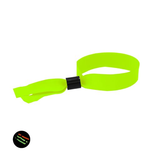 azul fluo Pulsera Fluorescente Clasmy