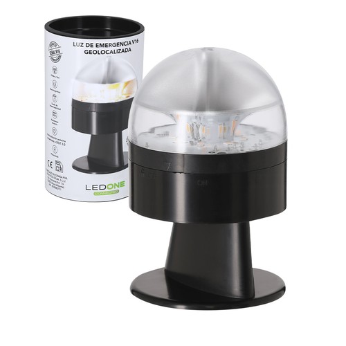 black Luz Emergencia V16 Geolocalizada Busby