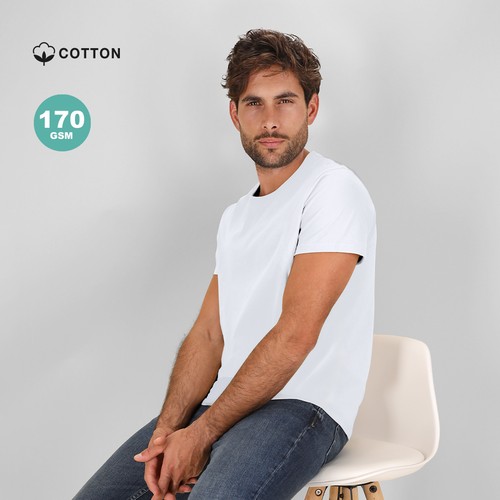 T-Shirt Adulte Blanc Stiles - 2