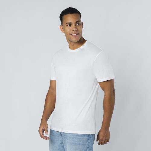 T-Shirt Adulte Blanc Stiles - 2