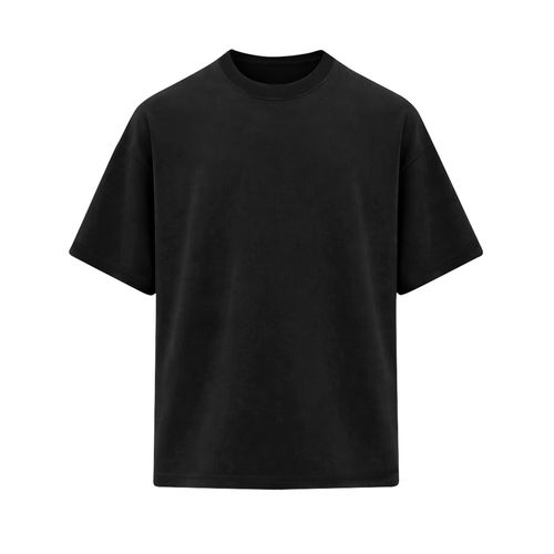black Camiseta Adulto Oversize Minton