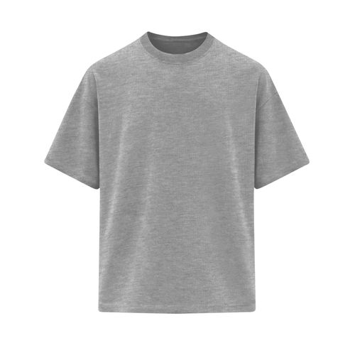 gray Camiseta Adulto Oversize Minton