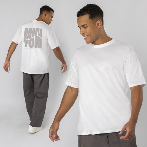 T-Shirt Adulte Oversize Minton - 2