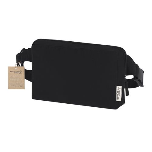 black Riñonera Bandolera Koban