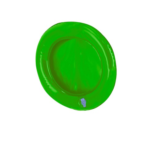 green Almohadilla Frisbee Zalox
