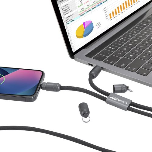 black Cable Cargador Soporte Fanders