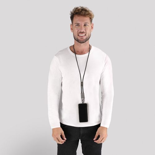 black Cable Cargador Soporte Fanders