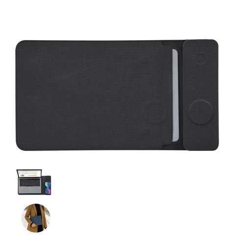 black Funda Ordenador Portátil Multifunción Benrix