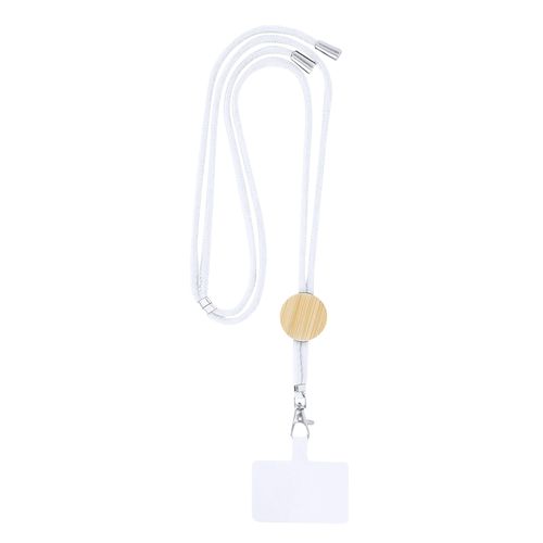 white Lanyard Soporte Thorne