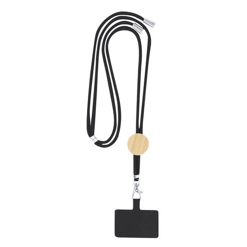 black Lanyard Soporte Thorne