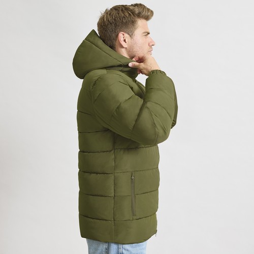 azul marino Parka Eren