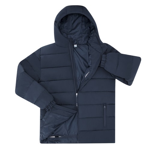 azul marino Parka Eren