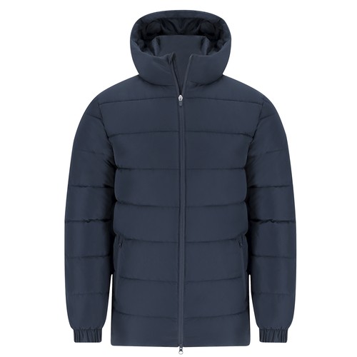azul marino Parka Eren