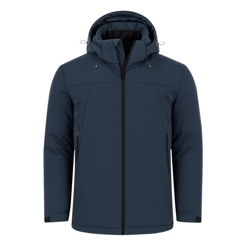 azul marino Parka Setter