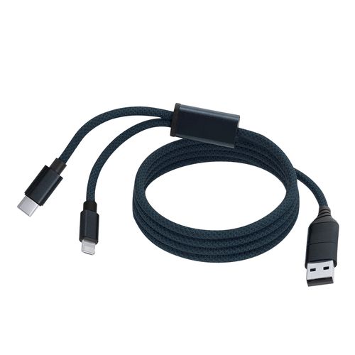 white Cable Cargador Briony