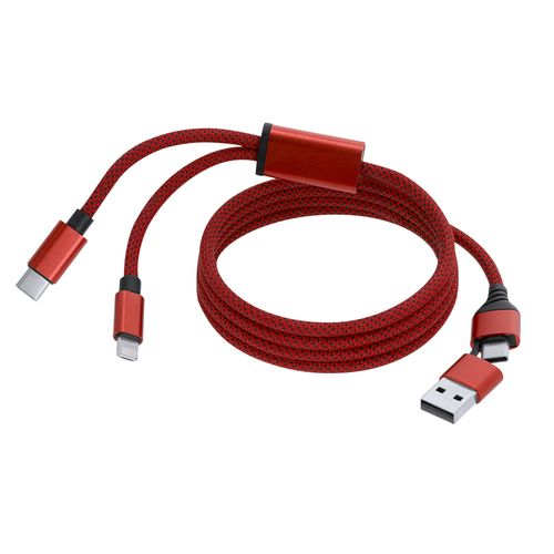 white Cable Cargador Briony