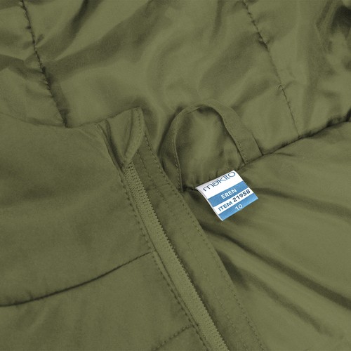 verde militar Parka Niño Eren