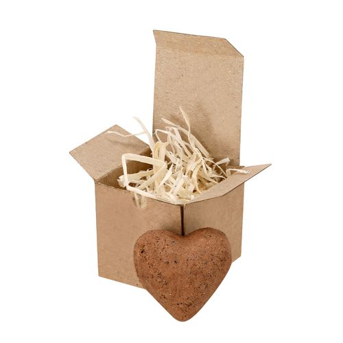 natural Caja Bombón de Corazón Fobin