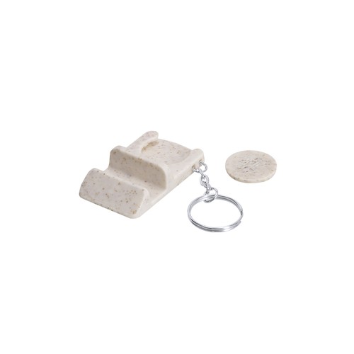 natural Llavero Moneda Soporte Lansan