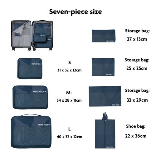 azul marino Set Organizador Combol