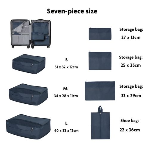 azul marino Set Organizador Combol