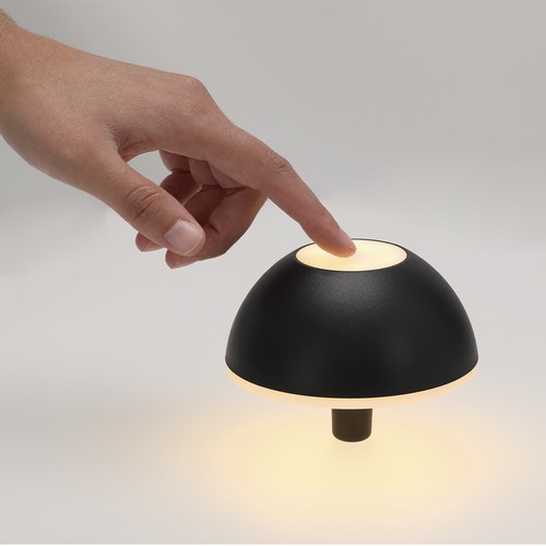 black Lámpara Kalvan