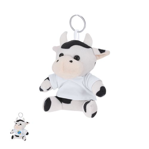 white Llavero Peluche Goose