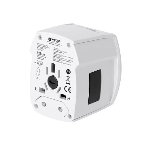 Adaptador Viaje Universal Skross MUV USB 30W PD