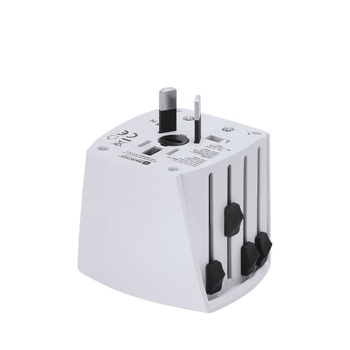 white Adaptador Viaje Universal Skross MUV MICRO