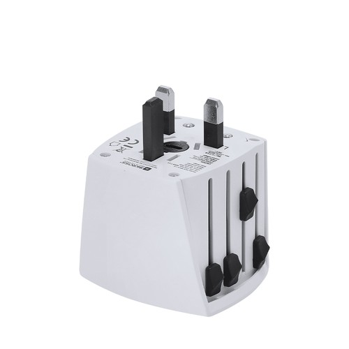 white Adaptador Viaje Universal Skross MUV MICRO