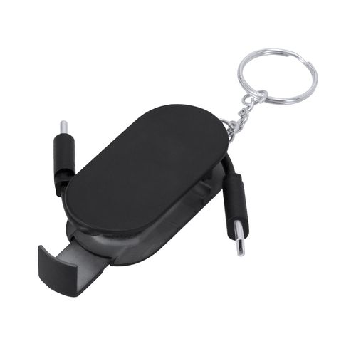 black Cable Cargador Multifunción Dintry