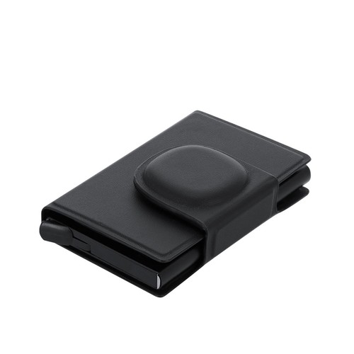 black Tarjetero Localizador Selkik