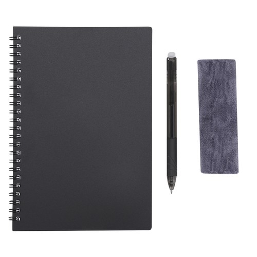 black Libreta Borrable Gratox