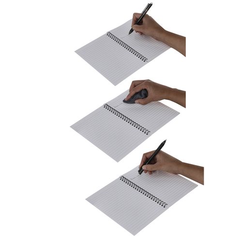 black Libreta Borrable Gratox