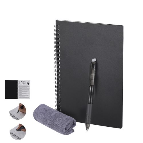 black Libreta Borrable Gratox