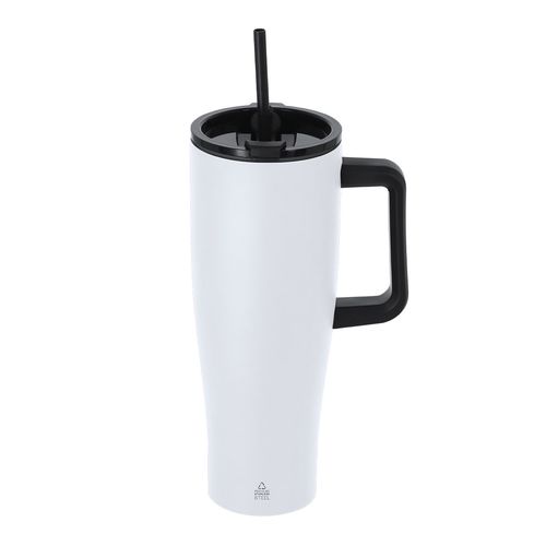white Taza Térmica Leandrok