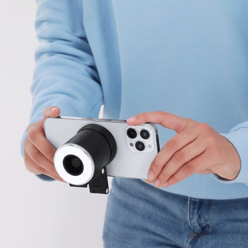 black Anillo de Luz Ventilador Tangix