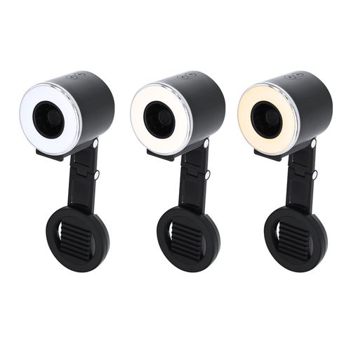 black Anillo de Luz Ventilador Tangix
