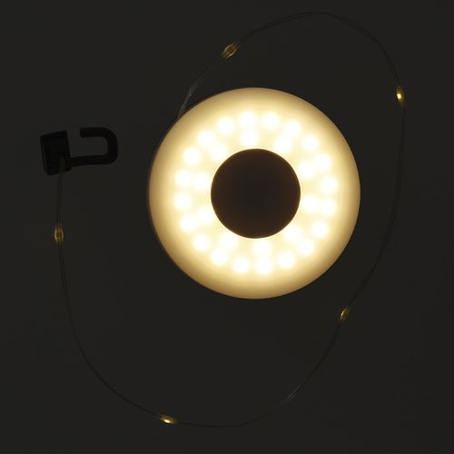 white Luces Led Lukkas
