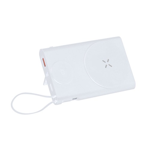 white Power Bank Barian